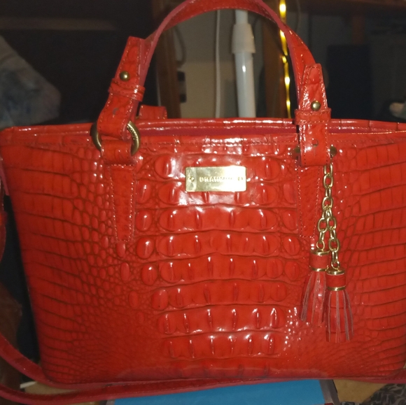 Brahmin Bags Brahmin Purse Red Poshmark